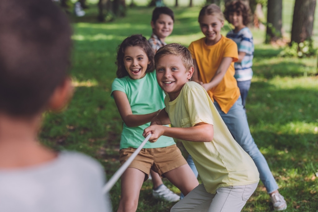 summer camp students and summer camp teachers